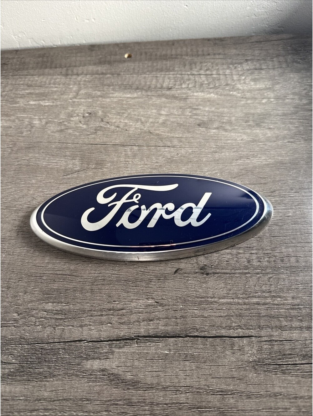 FORD F150 9A24-402A16-AA FRONT GRILLE LOGO SIGN 9" BLUE OVAL BADGE EMBLEM 04-14